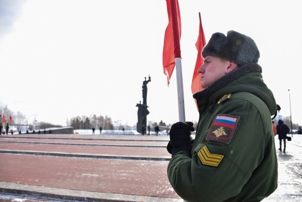 В Пензе День защитника Отечества начнут отмечать в 7 часов утра