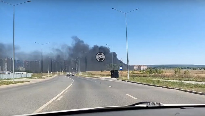 На стройплощадке будущей школы в пензенском Спутнике случился пожар