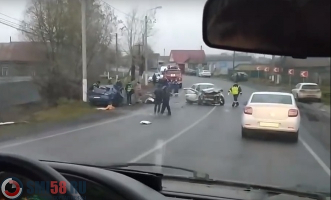 Два человека погибли в ДТП на трассе в Бессоновском районе
