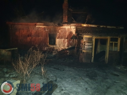 В Белинском районе в сгоревшем доме обнаружили тело мужчины