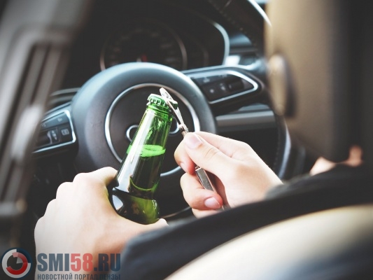 В Пензе поймали пьяного автоугонщика