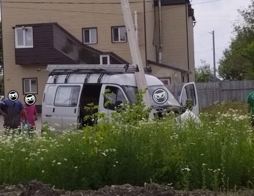 При наезде ГАЗели на столб в Пензе пострадал 53-летний мужчина