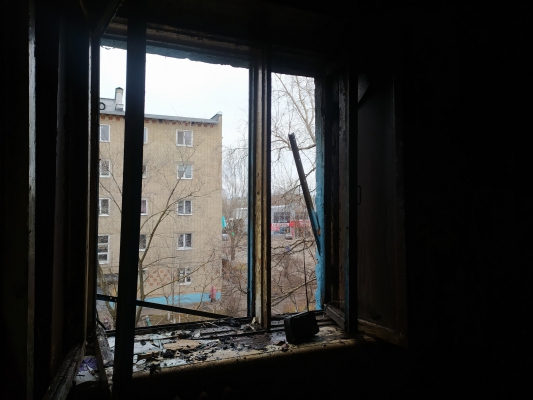 О пожаре в Сердобске сообщили соседи погибшей женщины