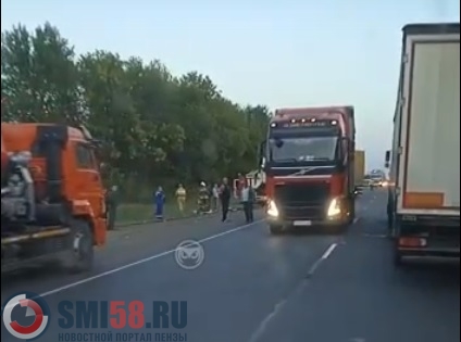 Установлена личность погибшего в массовом ДТП с грузовиками под Пензой