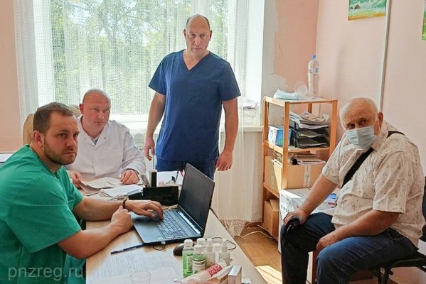 Пензенские врачи отчитались о работе в Токмаке