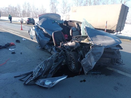 В массовом ДТП в Мокшанском районе погибли двое и пострадали пять человек