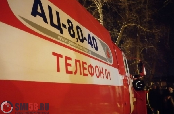В Пачелмском районе пожарные под обломками сгоревшего дома нашли два трупа